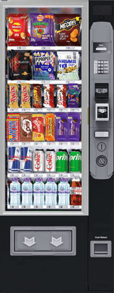 ComboVend Compact combination vending machine